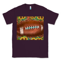 Plum football leopard turquoise sunflower Classic Tee - JahusDesignShop