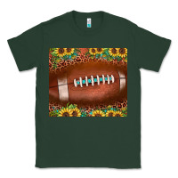 Sports Green football leopard turquoise sunflower Classic Tee - JahusDesignShop
