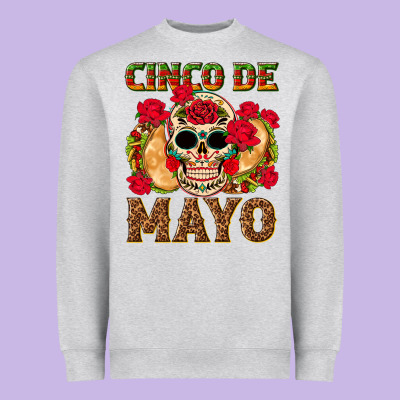 Cinco De Mayo Heavyweight Sweatshirt Designed By Texasbilliewilder