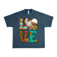 Midnight Navy western volleyball love Urban Heavy Tee - HRA Design Shop