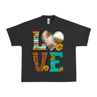 Pigment Black western volleyball love Urban Heavy Tee - HRA Design Shop