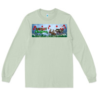 Matcha merry christmas with santa sleigh Long Sleeve Tee - BundleAndBundleShop