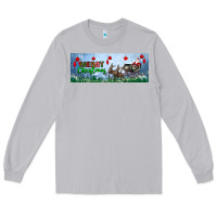 Moon Dust merry christmas with santa sleigh Long Sleeve Tee - BundleAndBundleShop