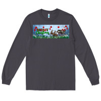 Smoke merry christmas with santa sleigh Long Sleeve Tee - BundleAndBundleShop