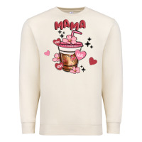 Sandshell mama coffee cups Premium Sweatshirt - MaliasSmallBusiness