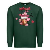 Sports Green mama coffee cups Premium Sweatshirt - MaliasSmallBusiness