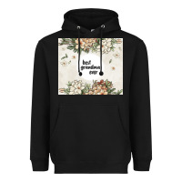 Black best garandma ever Heavyweight Hoodie - MaliasSmallBusiness