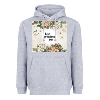 Heather Grey best garandma ever Heavyweight Hoodie - MaliasSmallBusiness