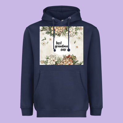 Best Garandma Ever Heavyweight Hoodie Designed By Maliassmallbusiness