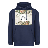 Navy best garandma ever Heavyweight Hoodie - MaliasSmallBusiness