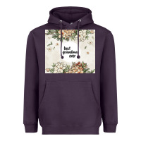 Plum best garandma ever Heavyweight Hoodie - MaliasSmallBusiness