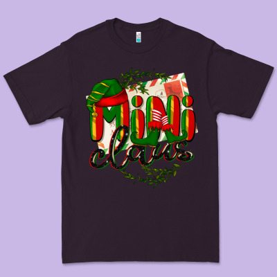 Mini Claus Christmas Premium Tee Designed By Barkaloodesign