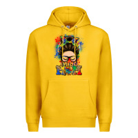 Lemon autism mom messy bun Premium Hoodie - LillyAllenDesigns