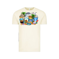 Vintage Arctic cruise life coffee cups Vintage Tee - Zillion Design Studio