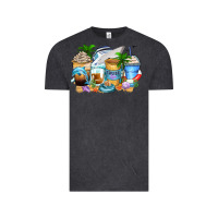 Vintage Black cruise life coffee cups Vintage Tee - Zillion Design Studio