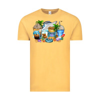 Vintage Mustard cruise life coffee cups Vintage Tee - Zillion Design Studio