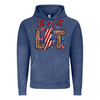 Vintage Denim let s get lit Vintage Hoodie - Zillion Design Studio