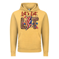 Vintage Mustard let s get lit Vintage Hoodie - Zillion Design Studio