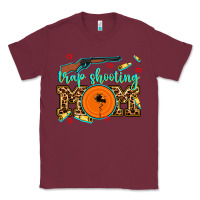 Burgundy trap shooting mom Classic Tee - AdoDesignShop