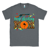 Charcoal Heather trap shooting mom Classic Tee - AdoDesignShop