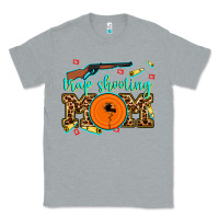 Heather Grey trap shooting mom Classic Tee - AdoDesignShop