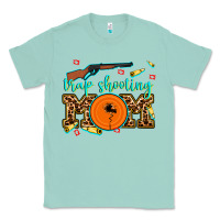 Seafoam trap shooting mom Classic Tee - AdoDesignShop
