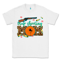White trap shooting mom Classic Tee - AdoDesignShop