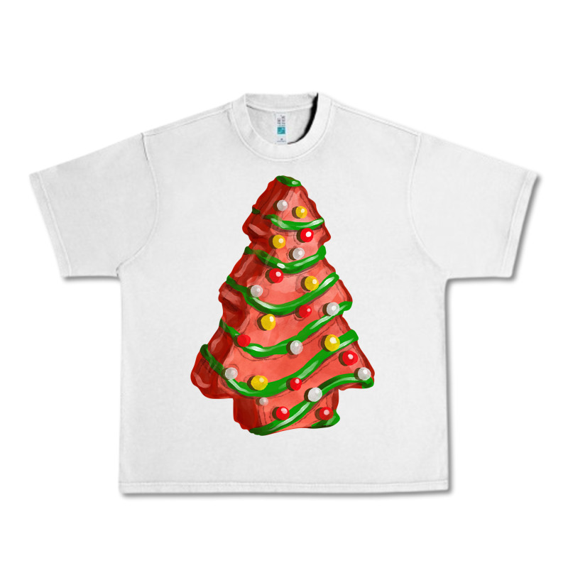 Red Christmas Cake Fa Element Urban Heavy Tee by FaDigitalArtStudio | Teevron
