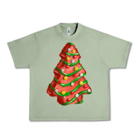 Oil Green red christmas cake fa element Urban Heavy Tee - FaDigitalArtStudio