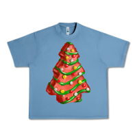 Pebble Blue red christmas cake fa element Urban Heavy Tee - FaDigitalArtStudio