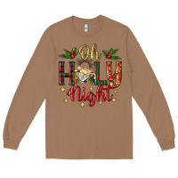 Toasted Coconut oh holy night Long Sleeve Tee - BundleAndBundleShop