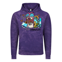 Cloud Purple nurse life western sunflower gemstone nurse Vintage Hoodie - JahusDesignShop