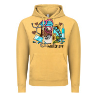 Vintage Mustard nurse life western sunflower gemstone nurse Vintage Hoodie - JahusDesignShop