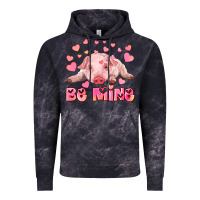Cloud Black be mine baby pig Vintage Hoodie - RanaPortraitStore