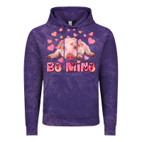 Cloud Purple be mine baby pig Vintage Hoodie - RanaPortraitStore
