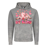 Cloud Rock be mine baby pig Vintage Hoodie - RanaPortraitStore