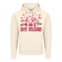 Vintage Artic be mine baby pig Vintage Hoodie - RanaPortraitStore