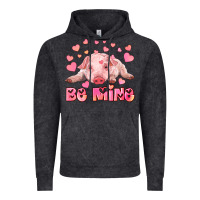 Vintage Black be mine baby pig Vintage Hoodie - RanaPortraitStore