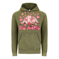 Vintage Olive be mine baby pig Vintage Hoodie - RanaPortraitStore