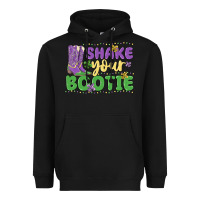 Black shake your bootie Heavyweight Hoodie - MaliasSmallBusiness