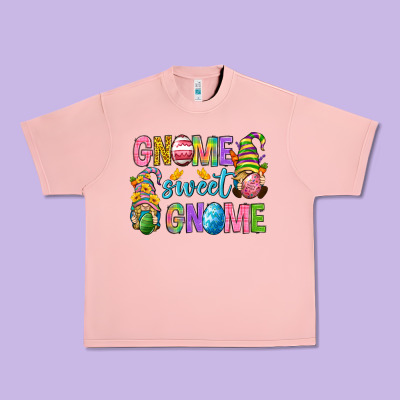 Easter Gnome Sweet Gnome Urban Heavy Tee Designed By Neo Western
