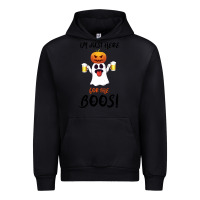 Black I'm Just Here For The Boos Urban Hoodie - Bettercallsaul