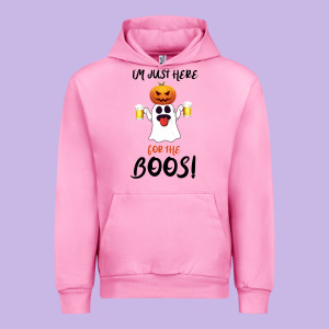 I'm Just Here For The Boos Urban Hoodie Designed By Bettercallsaul