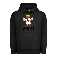 Pigment Black I'm Just Here For The Boos Urban Hoodie - Bettercallsaul