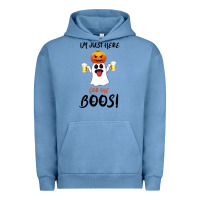 Pigment Pebble Blue I'm Just Here For The Boos Urban Hoodie - Bettercallsaul