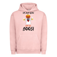 Pigment Salmon I'm Just Here For The Boos Urban Hoodie - Bettercallsaul