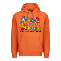 Carrot it s ok to be different giraffe Premium Hoodie - LillyAllenDesigns