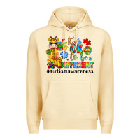 Pina Colada it s ok to be different giraffe Premium Hoodie - LillyAllenDesigns
