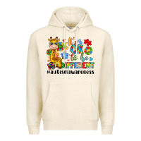 Tofu it s ok to be different giraffe Premium Hoodie - LillyAllenDesigns