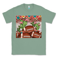 Sage football leopard cactus Classic Tee - JahusDesignShop